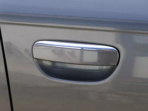 Audi A6 4F C6 Tür Türblatt vorne rechts Beifahrertür grau LZ7S - ohne Anbauteile (185860)