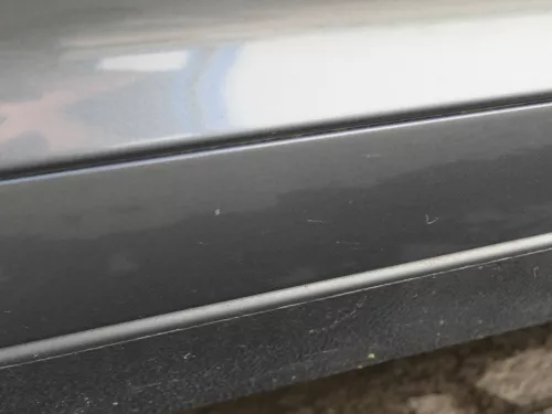 Audi A6 4F C6 Tür Türblatt vorne rechts Beifahrertür grau LZ7S - ohne Anbauteile (185860)