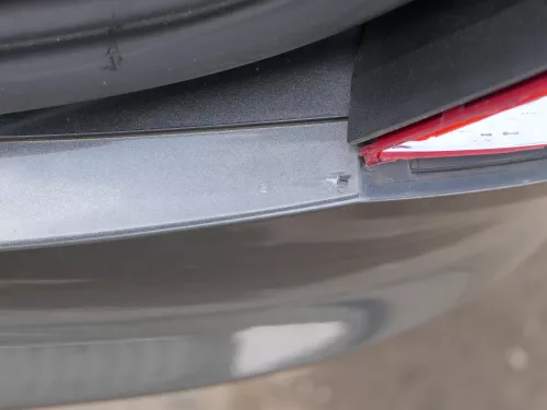 Audi A6 4F C6 Limousine Stoßstange hinten Heckstoßstange grau LZ7S PDC S-line (185866)