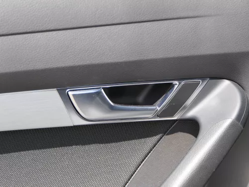 1x Audi A6 4F Türverkleidung Verkleidung Tür hinten links schwarz soul  S-line (185874)