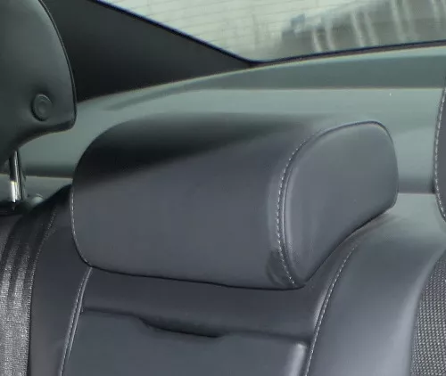 1x Audi A6 4F C6 Kopfstütze hinten mitte mittig Kopfstützen Leder Perlnappaleder