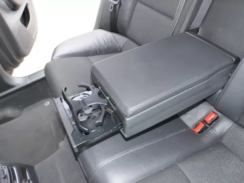 A6 4F C6 Sitz Rückbank Rücksitzbank hinten 3-Punkt-Gurt schwarz Leder Perlna kla (185882)