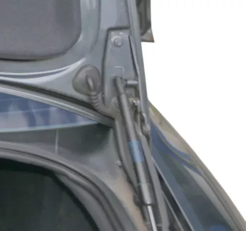 1x A6 4F Limousine Dämpfer Heckklappe hinten rechts Scharnier grau LZ7S