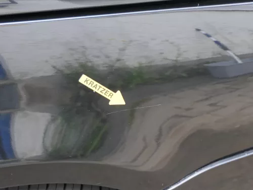 VW Lupo Kotflügel vorne rechts schwarz L041 (185988)