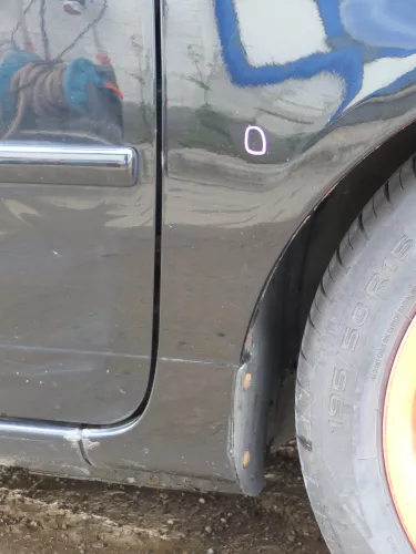 VW Lupo Kotflügel vorne rechts schwarz L041 (185988)