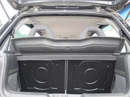 VW Lupo Seat Arosa Sitz Rückbank Sitzfläche für Kopfstützen schwarz (185999)