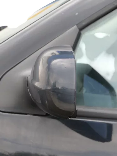 VW Golf 4 Bora elektrischer Spiegel vorne links Außenspiegel schwarz L041 & Glas (186003)