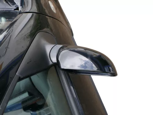 VW Golf 4 Bora elektrischer Spiegel vorne rechts Außenspiegel schwarz L041 Glas (186004)