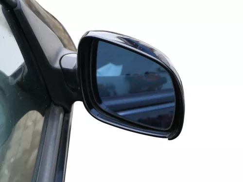 VW Golf 4 Bora elektrischer Spiegel vorne rechts Außenspiegel schwarz L041 Glas (186004)