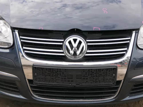 VW Golf 5 Variant Kombi Stoßstange vorne Frontoßstange Stoßfänger blau LC5F Gril (186014)