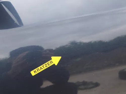 Golf 5 1K5+ Golf 6 nur Kombi / Variant Tür vorne links Fahrertür grau blau LC5F (186021)