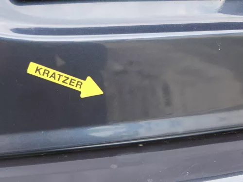 Golf 5 6 Kombi Variant AJ5 hinten Heckklappe mit Scheibe Deckel blau grau LC5F (186023)