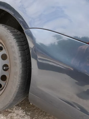 VW Golf 5 + 6 Kombi Avant Stoßstange hinten Heckstoßstange grau LC5F Spoiler PDC (186024)