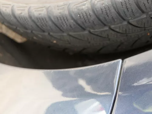 VW Golf 5 + 6 Kombi Avant Stoßstange hinten Heckstoßstange grau LC5F Spoiler PDC (186024)