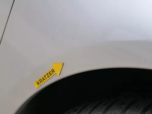 VW Golf Kombi Variant 5 V 1K Jetta Kotflügel vorne links silber grau LA7W (186067)