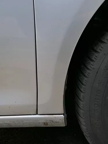 VW Golf Kombi Variant 5 V 1K Jetta Kotflügel vorne links silber grau LA7W (186067)