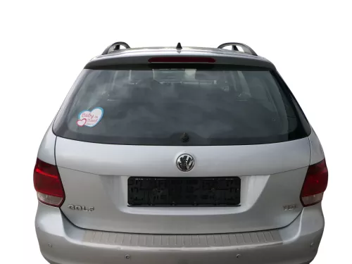 Golf 5 6 Kombi Variant AJ5 hinten Heckklappe mit Scheibe Deckel silvber LA7W