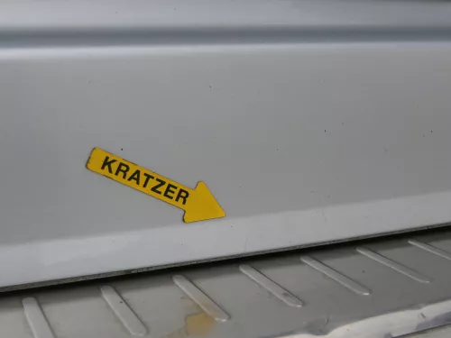 Golf 5 6 Kombi Variant AJ5 hinten Heckklappe mit Scheibe Deckel silvber LA7W (186072)