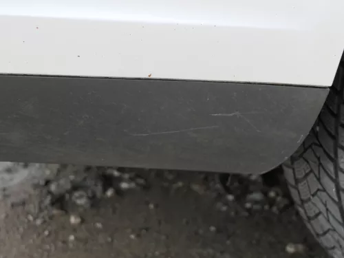 Golf 5 + 6 Kombi Avant Stoßstange hinten Heckstoßstange silber LA7W Spoiler PDC (186085)