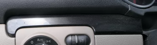 VW Golf 6 5K Leiste Abdeckung Dekor black / pyramids schwarz rechts + links (186124)