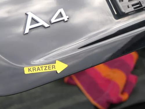 Audi A4 B8 8K Kombi Avant hinten Heckklappe mit Scheibe Deckel schwarz LZ9Y (186164)