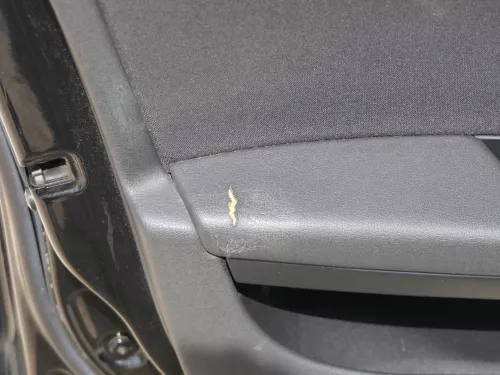 1x A4 8K B8 Türverkleidung Verkleidung Tür vorne links schwarz - MÄNGEL!!! (186165)