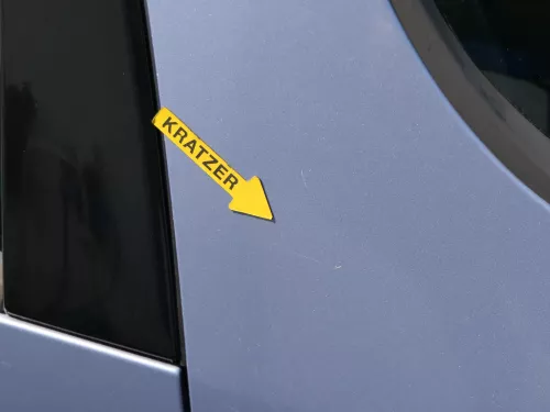 Skoda Roomster 5J Tür vorne rechts Beifahrertür - blau LF5Y (ohne Anbauteile) (186249)