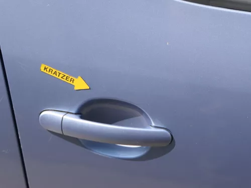 Skoda Roomster 5J Tür vorne rechts Beifahrertür - blau LF5Y (ohne Anbauteile) (186249)