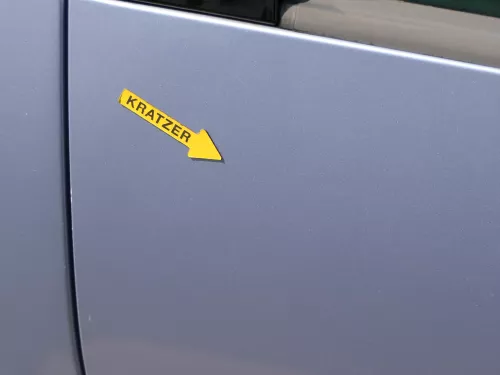 Skoda Roomster 5J Tür hinten rechts grau LF5Y (ohne Anbauteile - mit Scheibe) (186250)