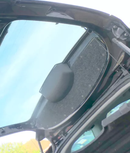 Roomster 5J Abdeckung Verkleidung Kofferraum hinten Heckklappe Deckel (177396)