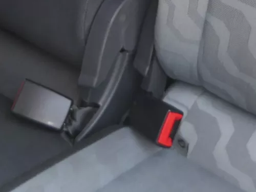 1xSkoda Roomster 5J Gurtschloß Schloß Gurt hinten links (186275)