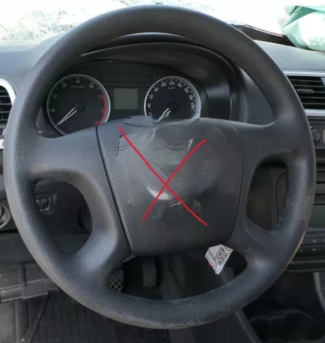 Skoda Fabia 5J Roomster Octavia 1Z Lenkrad 4-Speichen 1Z0419091M