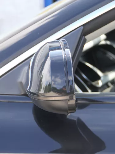 Audi A5 8T Spiegel Außenspiegel links schwarz LZ9Y ORIGINAL + Glas (186304)