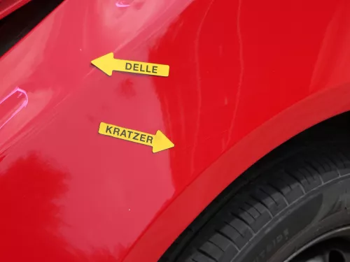 Skoda Fabia 5J Kotflügel vorne links - rot LF3K auch Kombi (186435)