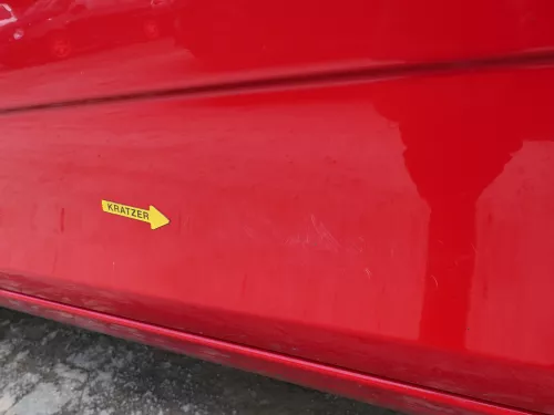 Fabia 5J Kombi + Limo Tür vorne links Fahrertür - rot LF3K -ohne Anbauteile (186437)