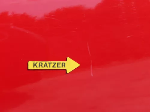 Skoda Fabia 5J Limousine Tür hinten links rot LF3K - ohne Anbauteile (186438)