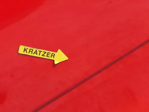 Skoda Fabia 5J Limousine Tür hinten links rot LF3K - ohne Anbauteile (186438)