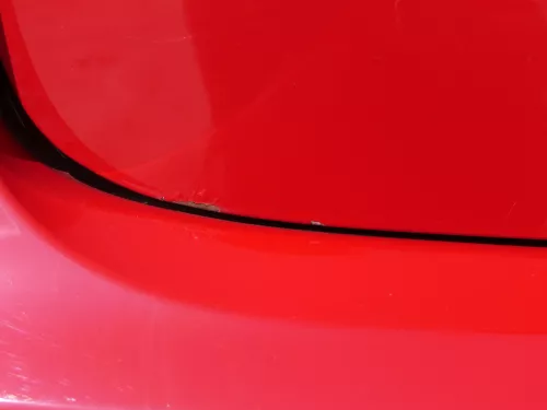 Skoda Fabia 5J Limousine Schrägheck Heckklappe hinten mit Scheibe rot LF3K (186443)