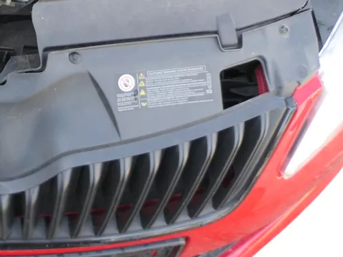 Skdoa Fabia 5J Roomster Kühlergrill Grill 5J0853668C original schwarz chrom (186463)