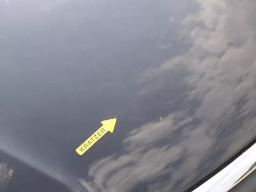 VW Passat 3C Motorhaube Klappe vorne vorn Haube schwarz LC9X deepblack (186468)