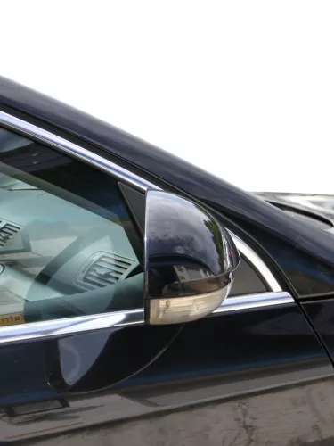 VW Passat 3C elektrischer Spiegel Außenspiegel rechts m.Glas Blinke schwarz LC9X (186471)