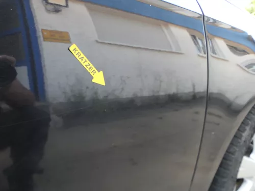 Passat 3C Kombi o. Limo Tür vorne rechts Beifahrer schwarz LC9X ohneAnbauteile (186473)