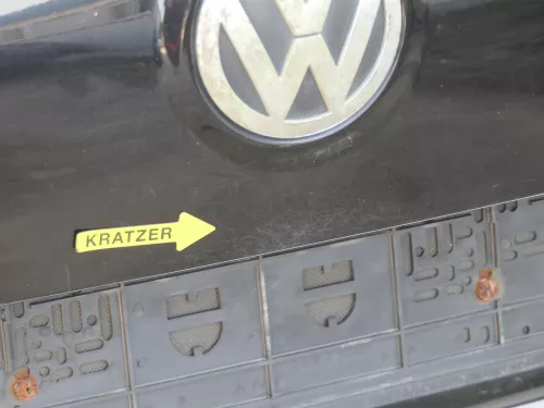 VW Passat 3C Kombi Variant Heckklappe Klappe Scheibe schwarz LC9X ohneAnbauteile (186474)