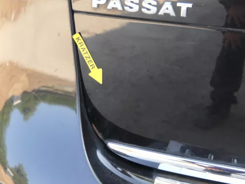 VW Passat 3C Kombi Variant Heckklappe Klappe Scheibe schwarz LC9X ohneAnbauteile (186474)