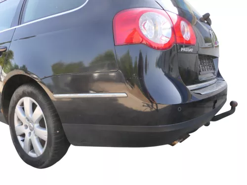 Passat 3C Kombi Stoßstange hinten Heckstoßstange Stoßfänger schwarz LC9Z PDC (186476)