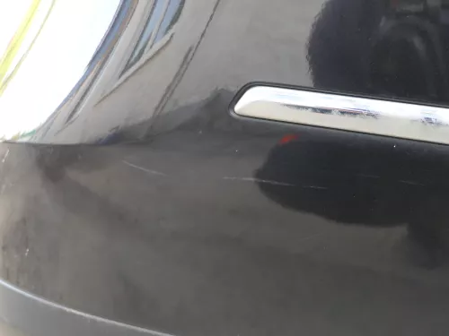 Passat 3C Kombi Stoßstange hinten Heckstoßstange Stoßfänger schwarz LC9Z PDC (186476)