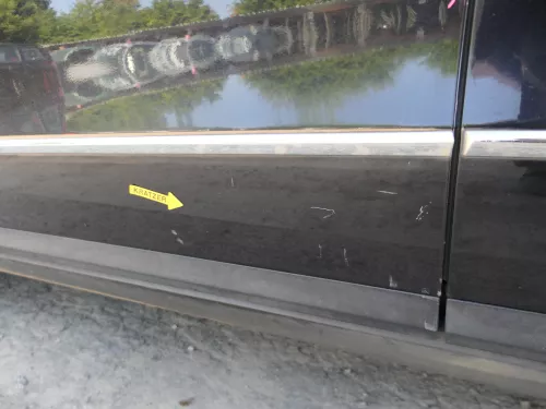 VW Passat 3C Kombi o. Limous Tür vorne links Fahrer schwarz LC9X -ohneAnbauteilr (186477)