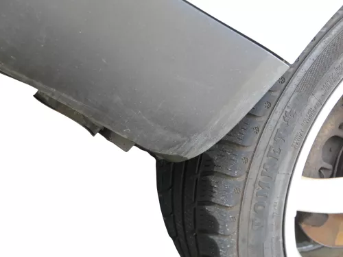 VW Touran 1T Stoßstange vorne Frontstoßstange Stoßfänger silber LA7W (186545)