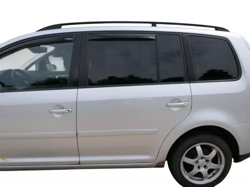 VW Touran 1T 1T3 Tür hinten links silber LA7W - ohne Anbauteile