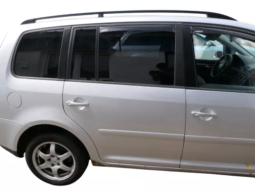 VW Touran 1T 1T3 Tür hinten rechts silber LA7W - ohne Anbauteile